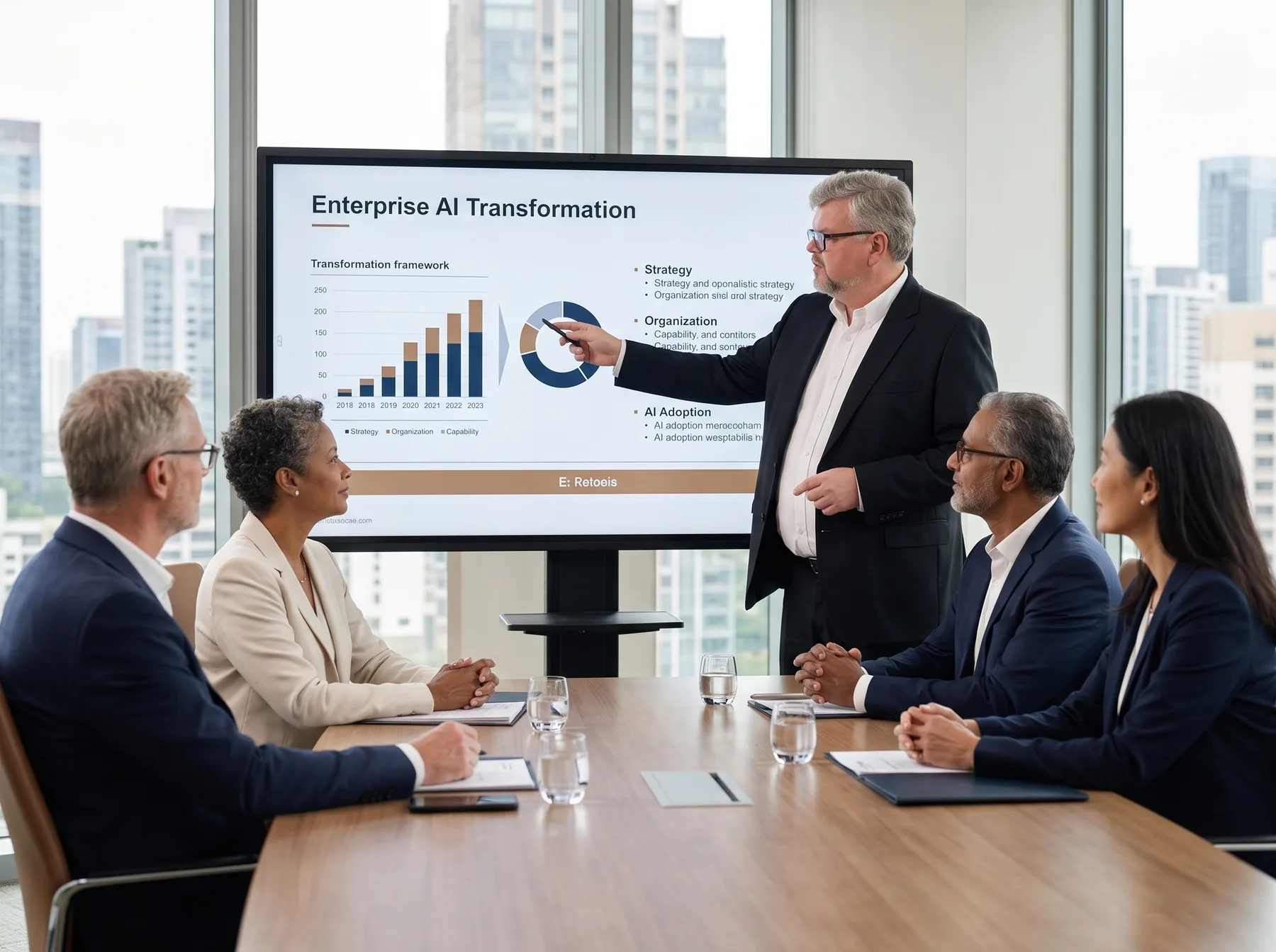 Executive AI transformation discussion